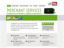 Tablet Screenshot of hostmysite.hostmerchantservices.com